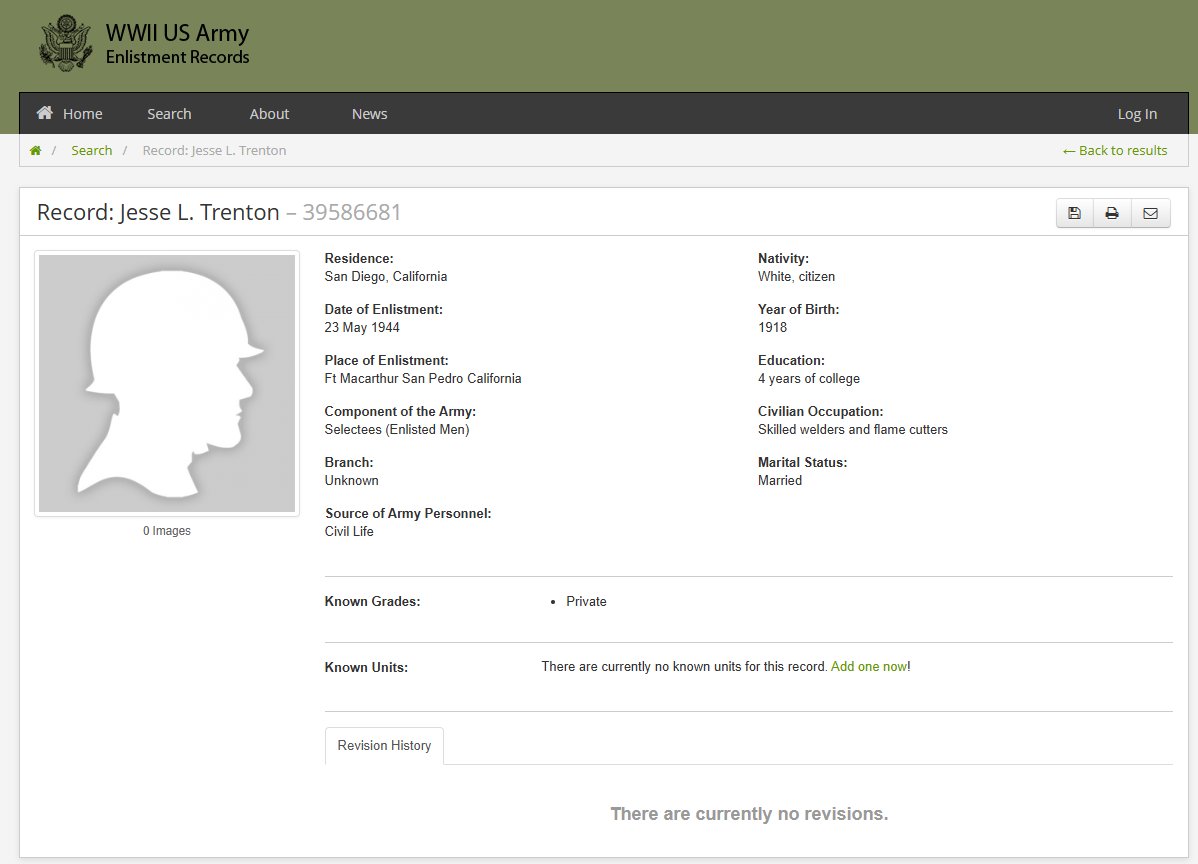 WWII US Ike Jacket 10th Mountain Division Named — image 19