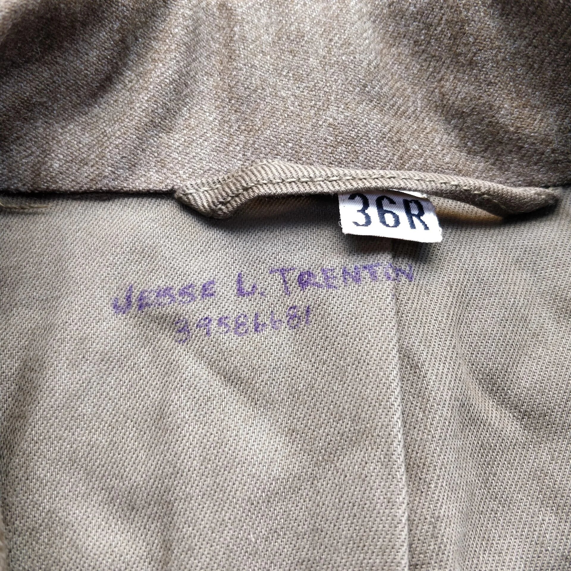 WWII US Ike Jacket 10th Mountain Division Named — image 4
