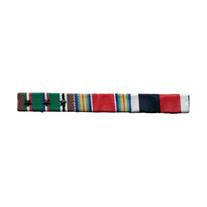 WWII US Ribbon Bar Occupation, Victory, Euro Campaign Medal