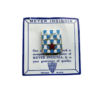 WWII US DUI Pin 16th Infantry Regiment