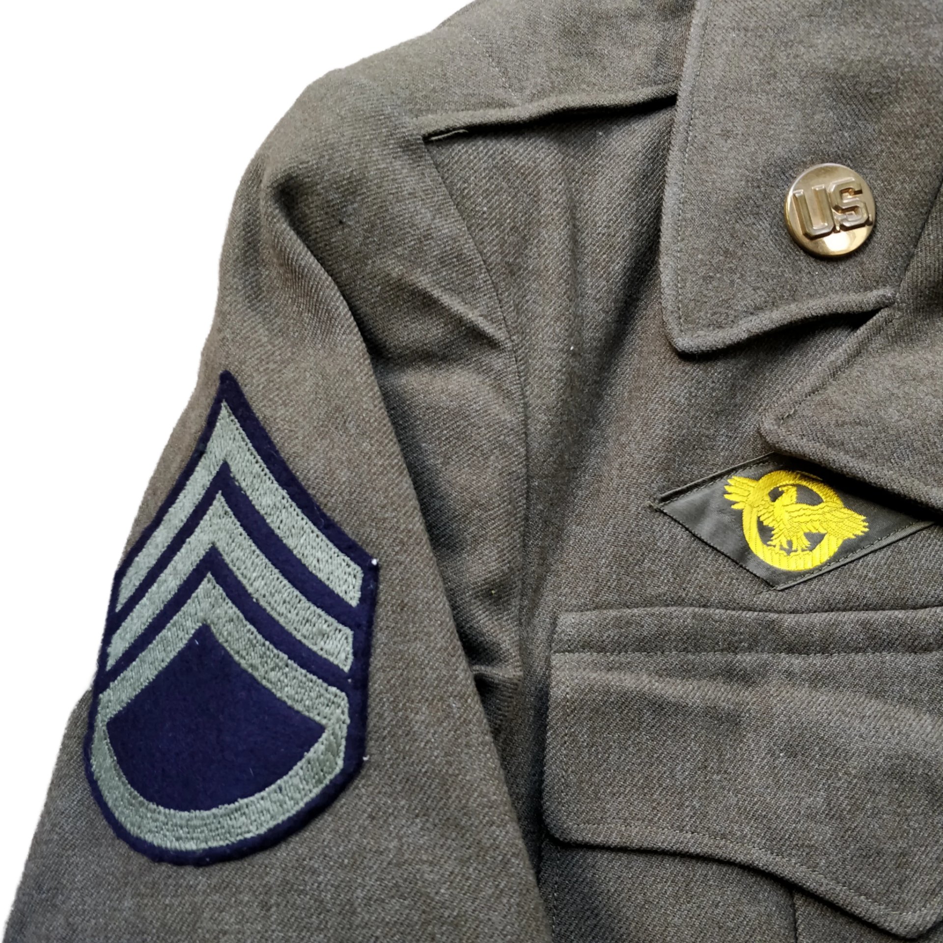 WWII US Allied Forces Headquarters Uniform Set — image 3