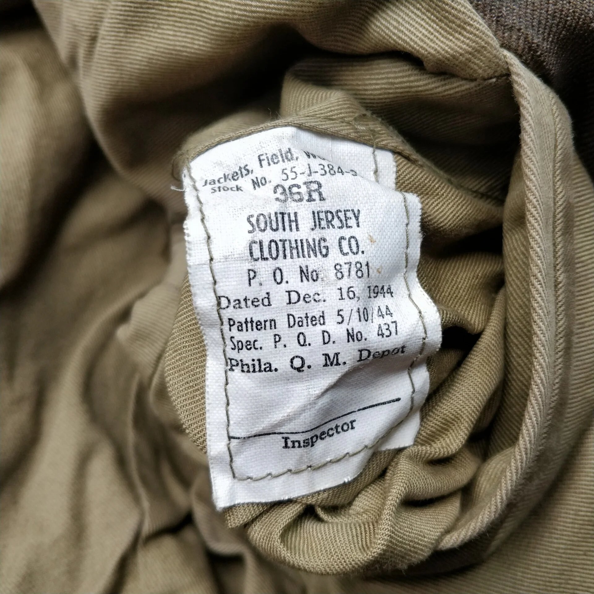 WWII US Ike Jacket Private — image 10