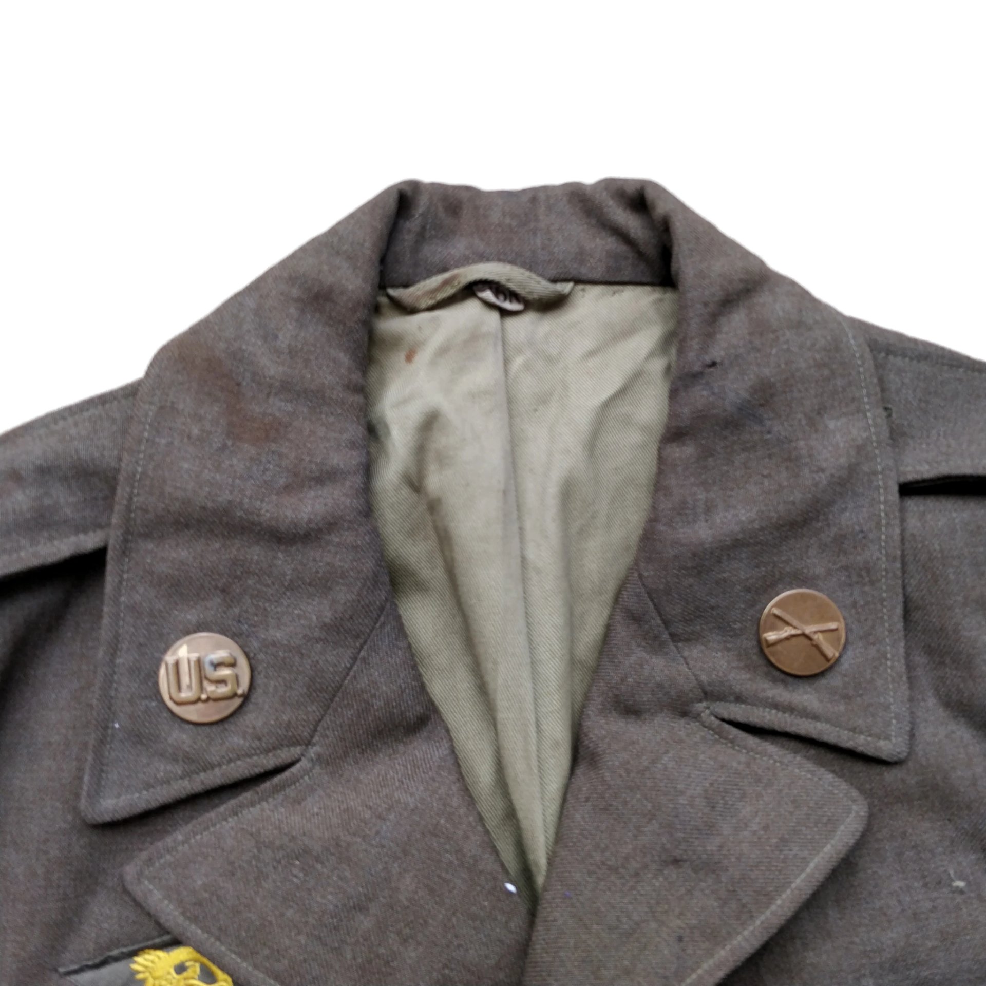 WWII US Ike Jacket Private — image 2