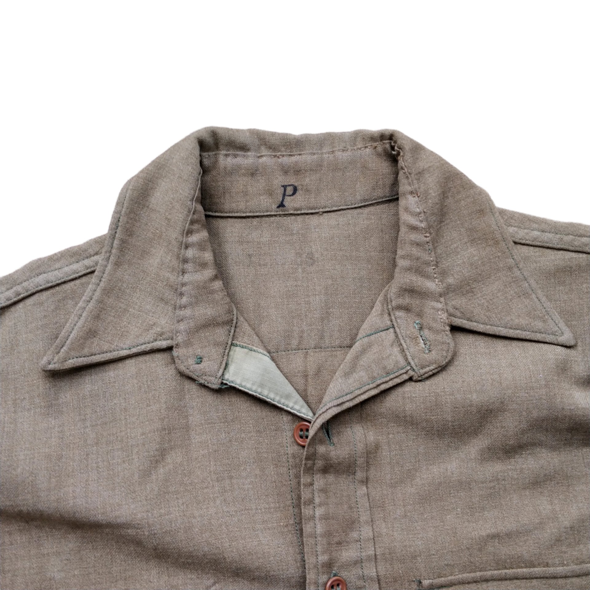WWII US Wool Shirt Named Medical Hospital Ship — image 2