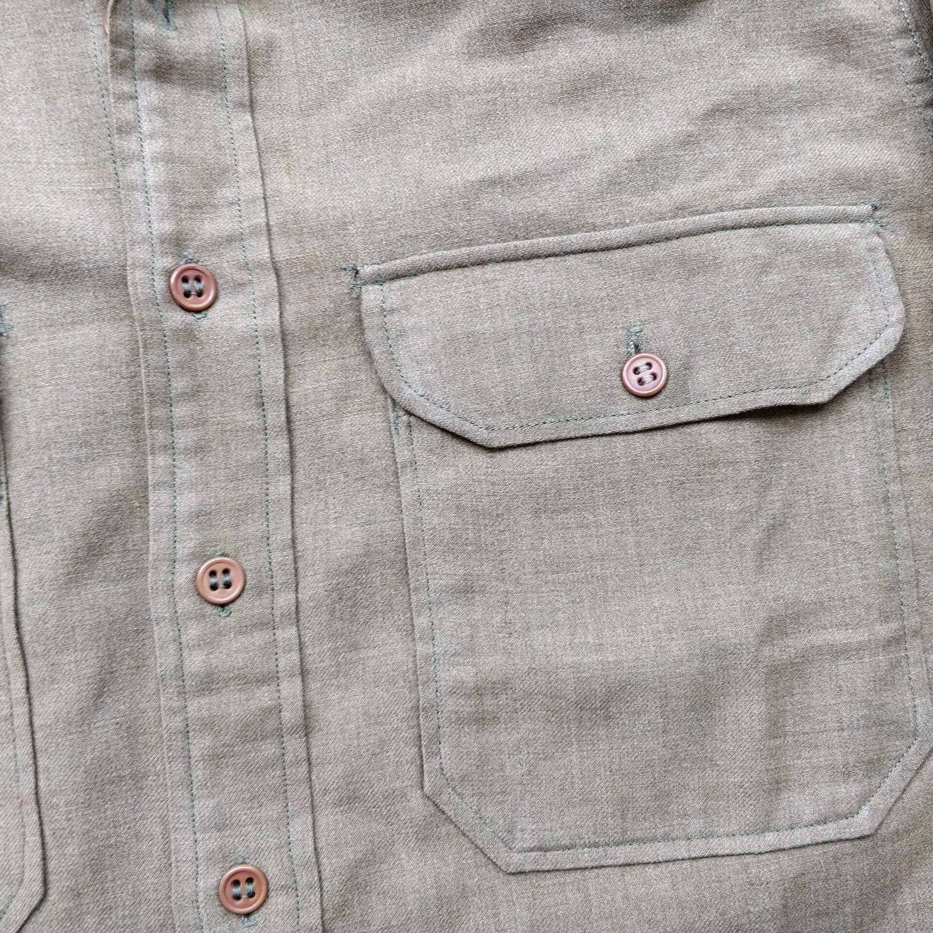 WWII US Wool Shirt Named Medical Hospital Ship — image 3