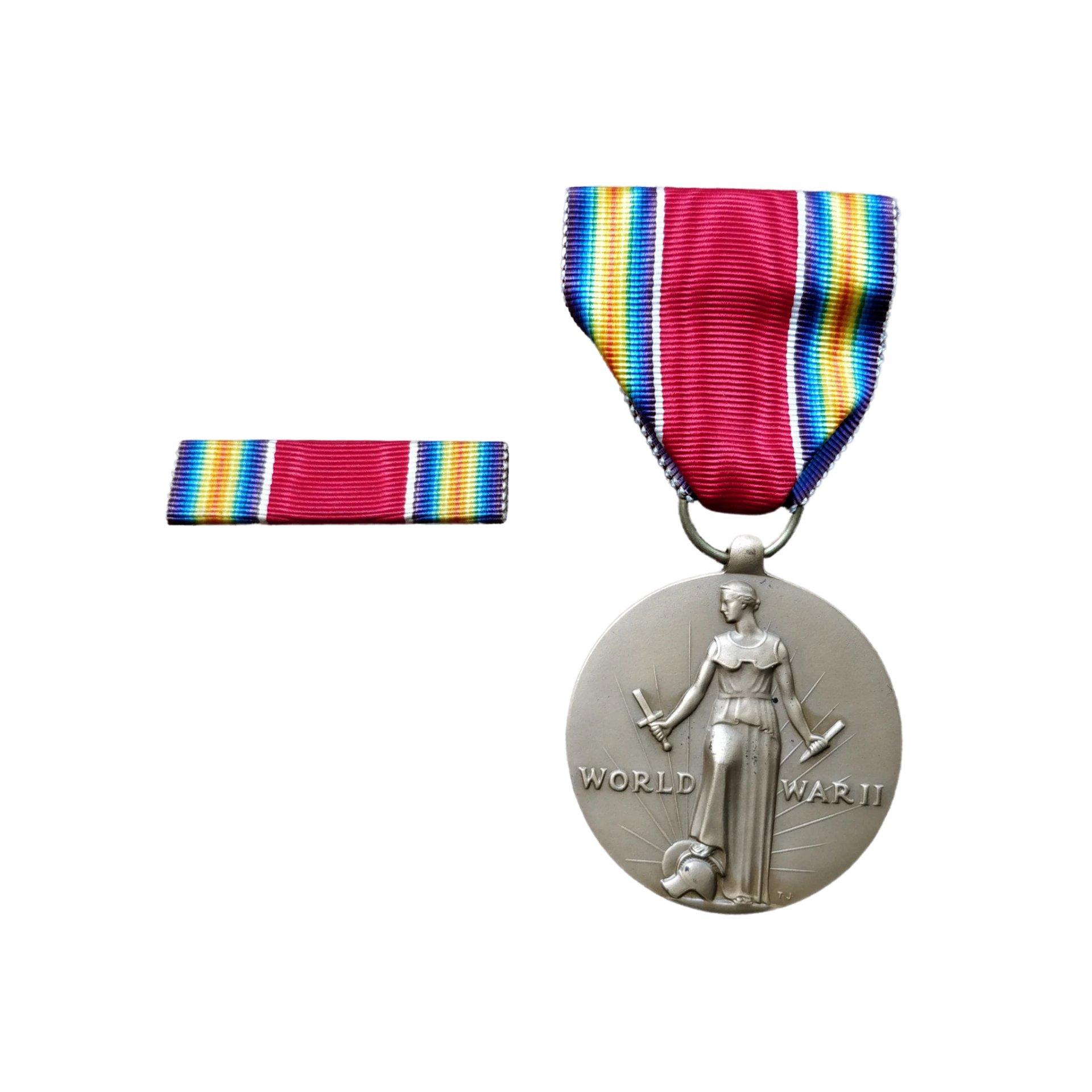 WWII US Victory Medal In Box — image 2