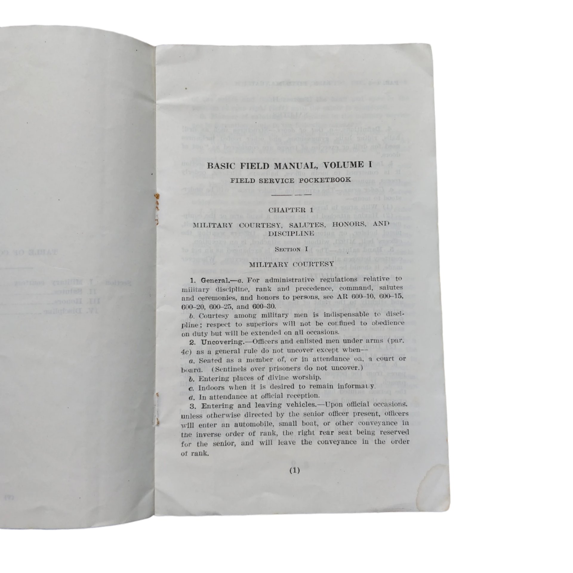 WWII US Field Manual Service Pocketbook Named — image 3