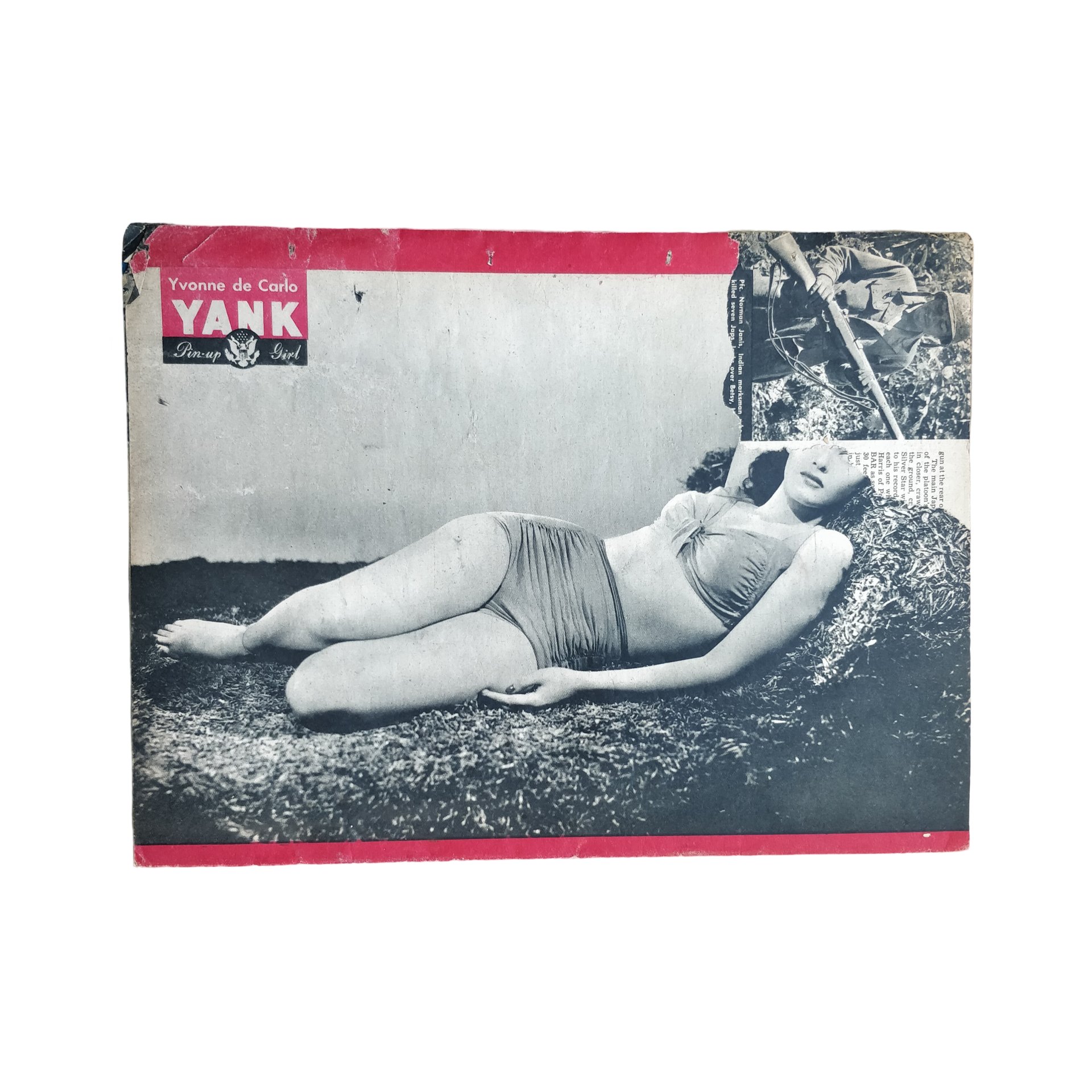 WWII US Yank Magazine No Strangers To Jerry — image 7