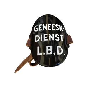 WWII Dutch LBD Armshield Geneesk. Dienst
