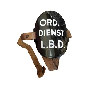 WWII Dutch LBD Armshield Ordedienst