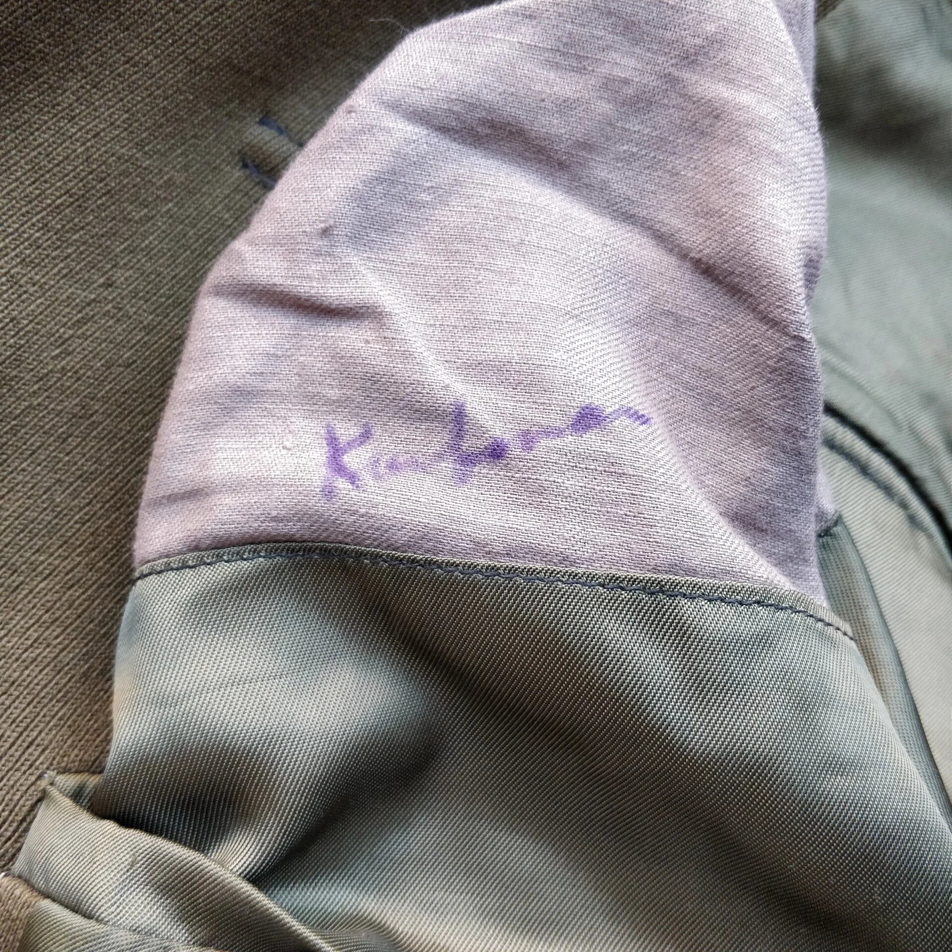 WWII USAAF Officers Jacket Named — image 12