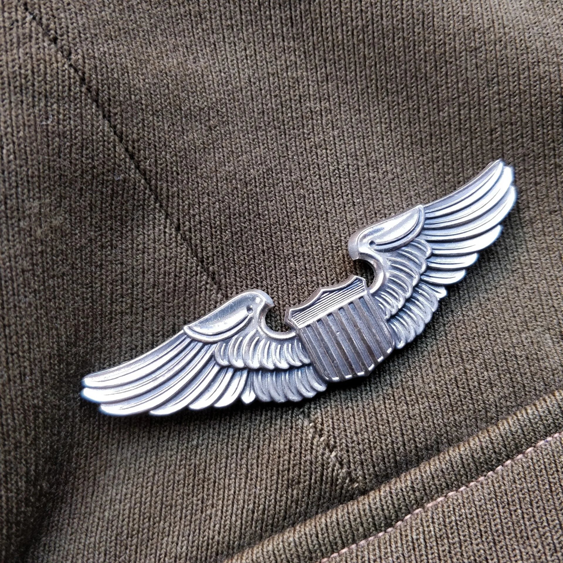 WWII USAAF Officers Jacket Named — image 3