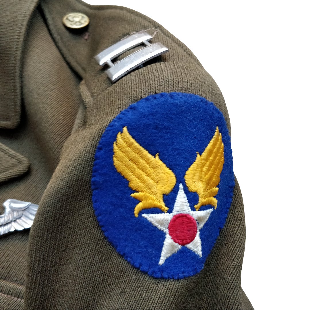 WWII USAAF Officers Jacket Named — image 5