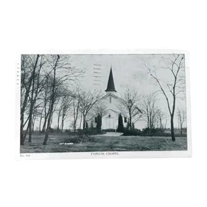 WWII US Postcard Chapel