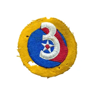WWII USAAF 3rd Air Force Patch Felt