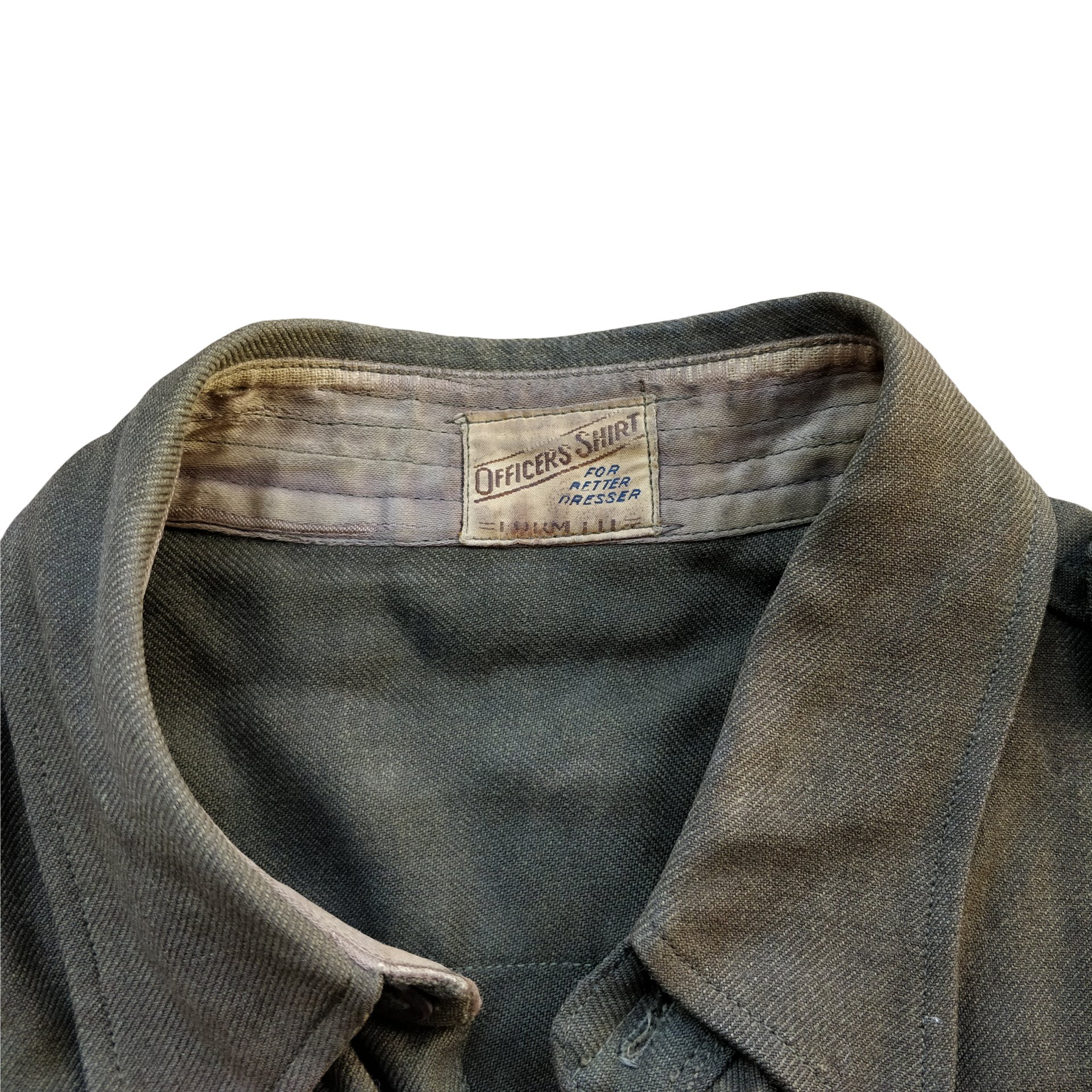 WWII US Chocolate Officers Shirt — image 2