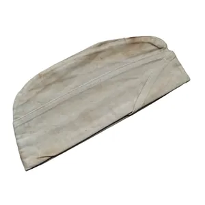 WWII US Garrison Cap Khaki Named