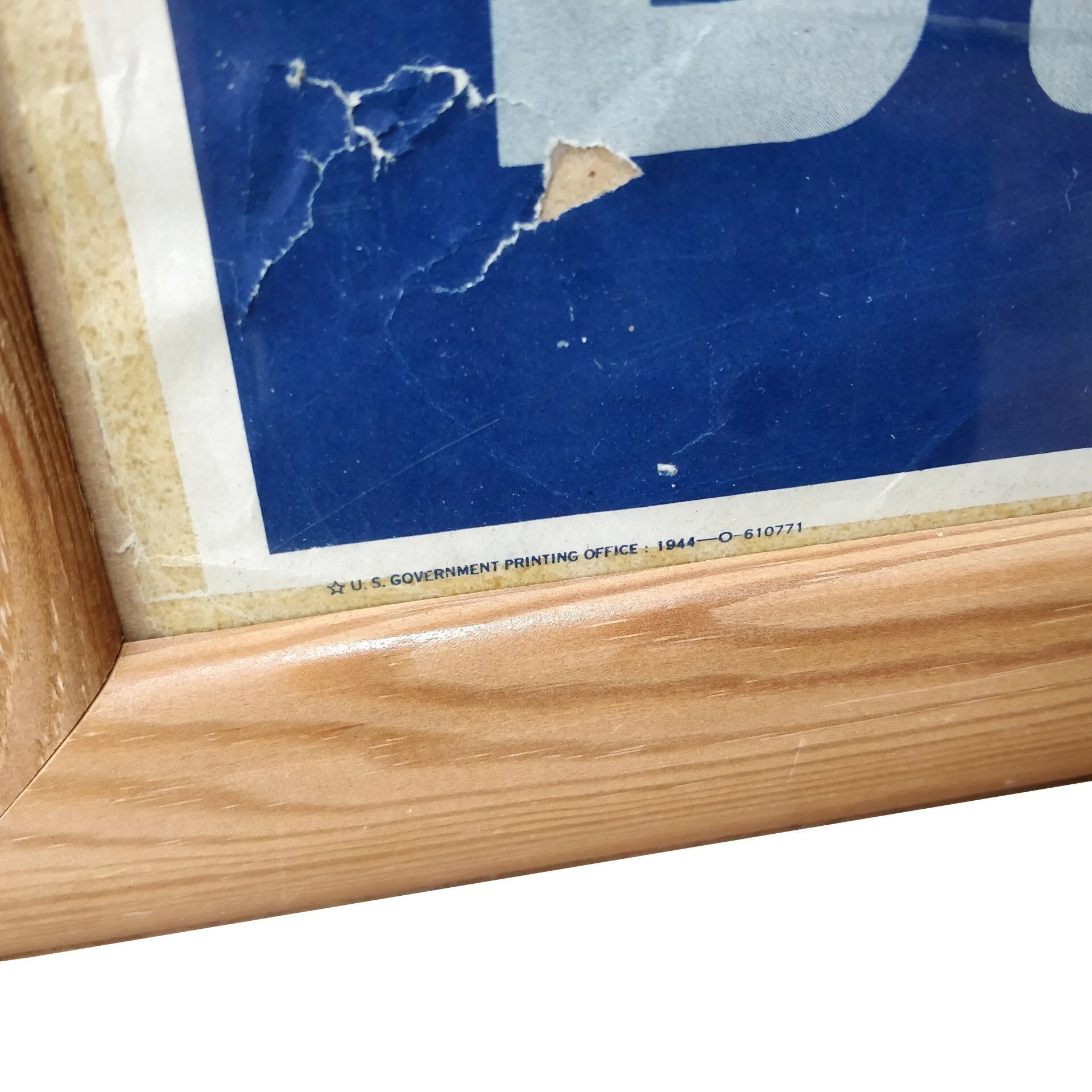 WWII US War Bonds Poster 1944 — image 6