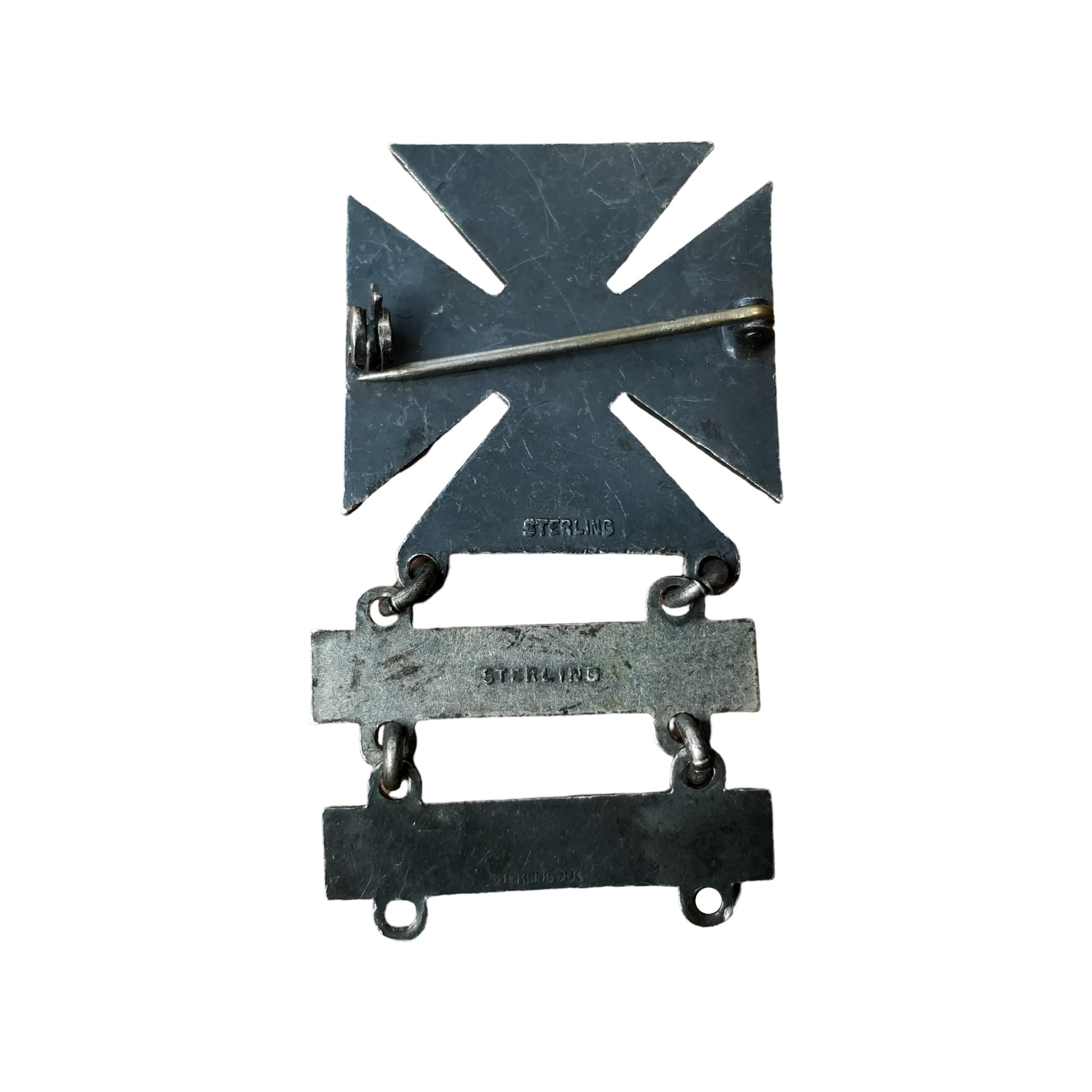 WWII US Marksman Badge Coast Artillery, Rifle — image 2