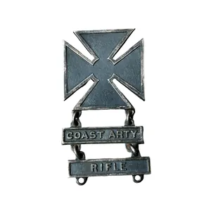 WWII US Marksman Badge Coast Artillery, Rifle