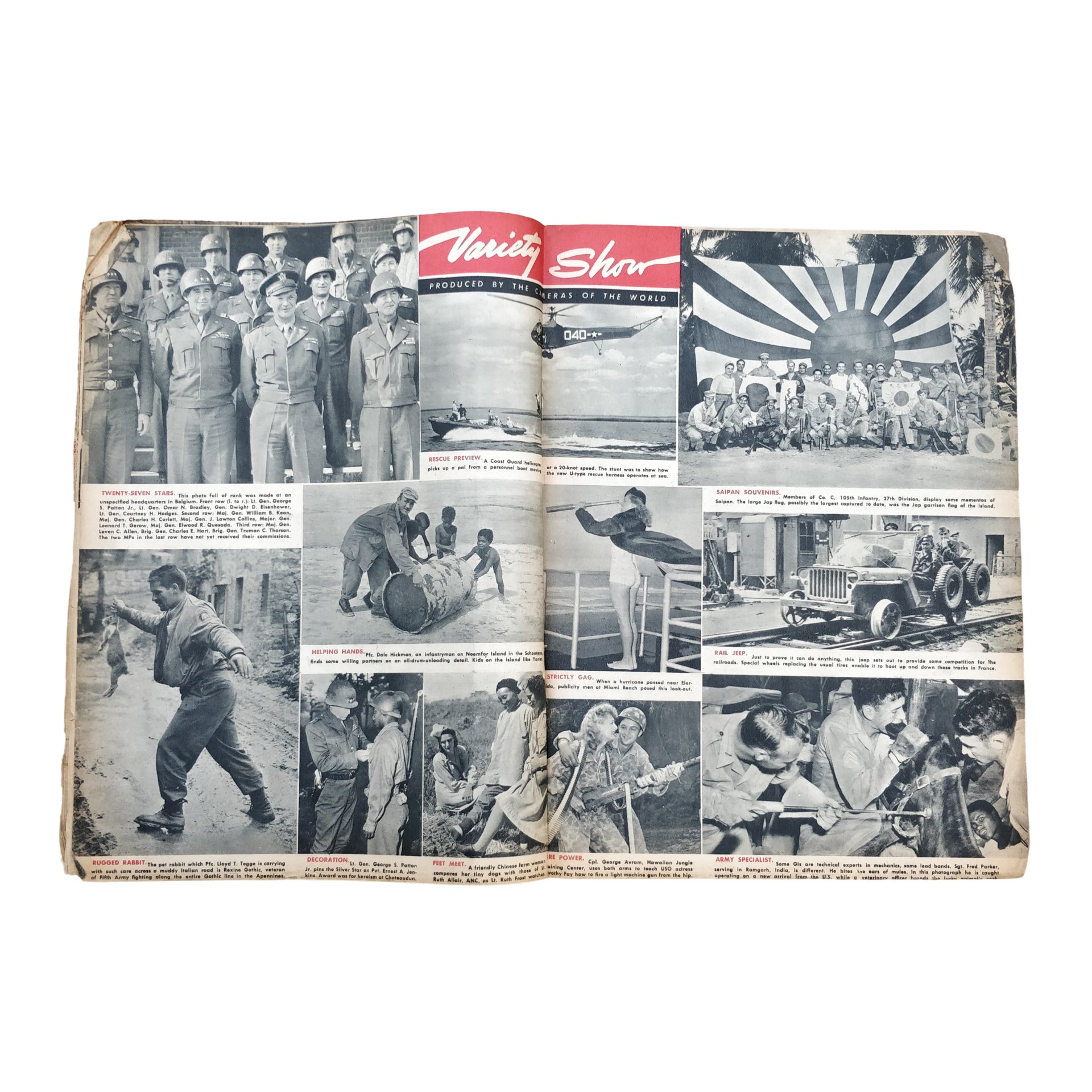 WWII US Yank Magazine March On Metz — image 6