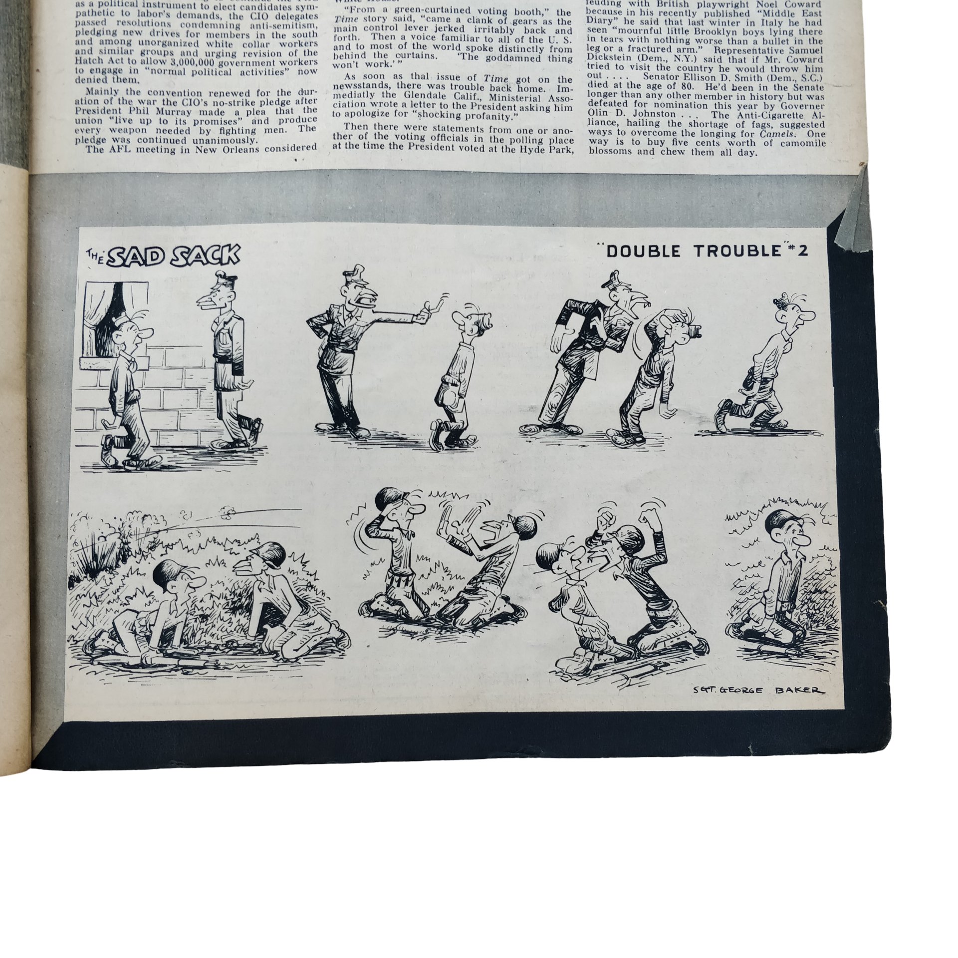 WWII US Yank Magazine March On Metz — image 7