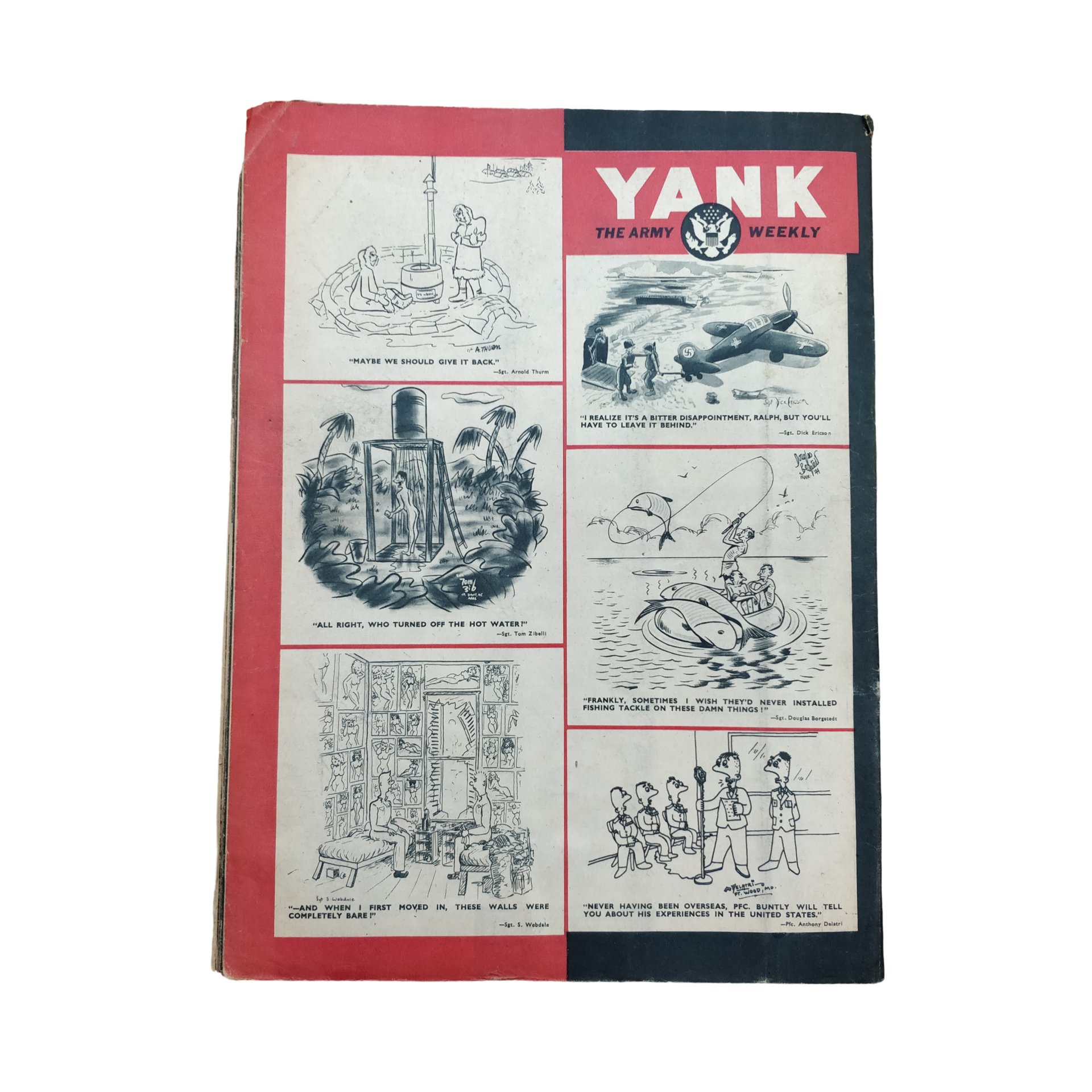 WWII US Yank Magazine March On Metz — image 8