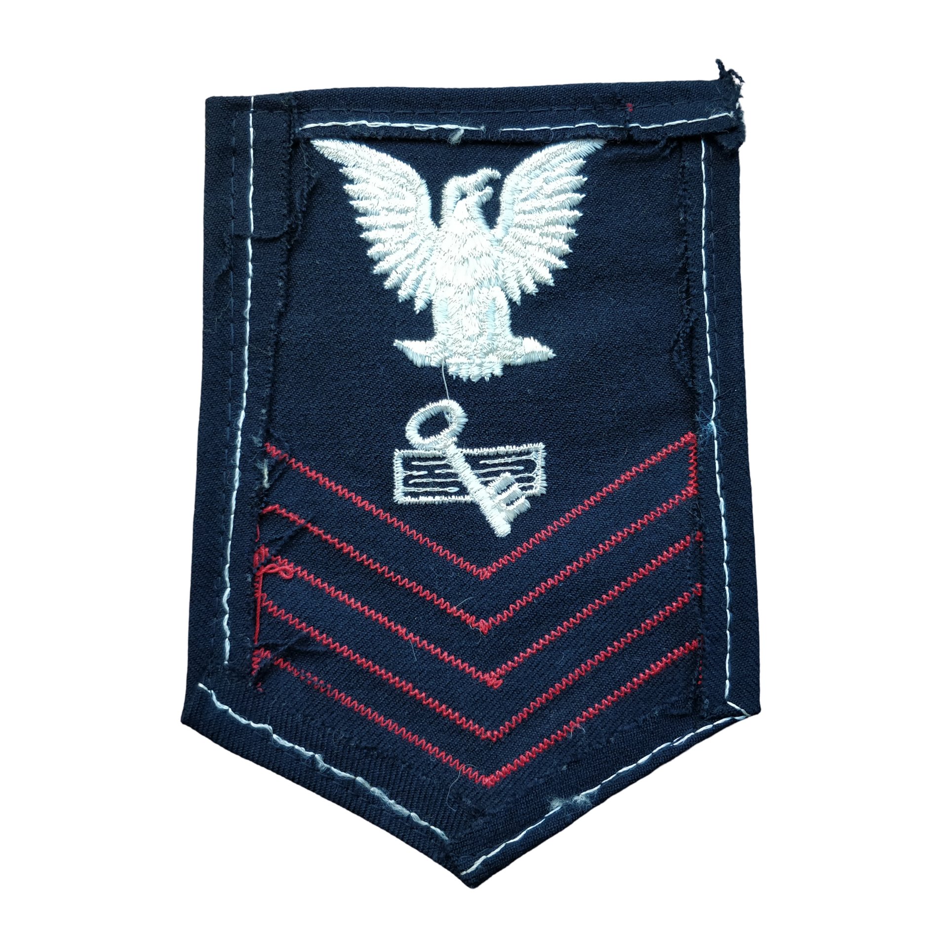 WWII US Navy Petty Officer 1st Class Rank Patch — image 2