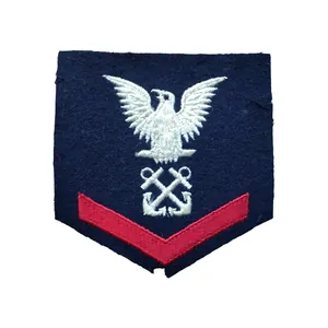 WWII US Navy Petty Officer 3rd Class Boatswain Rank Patch