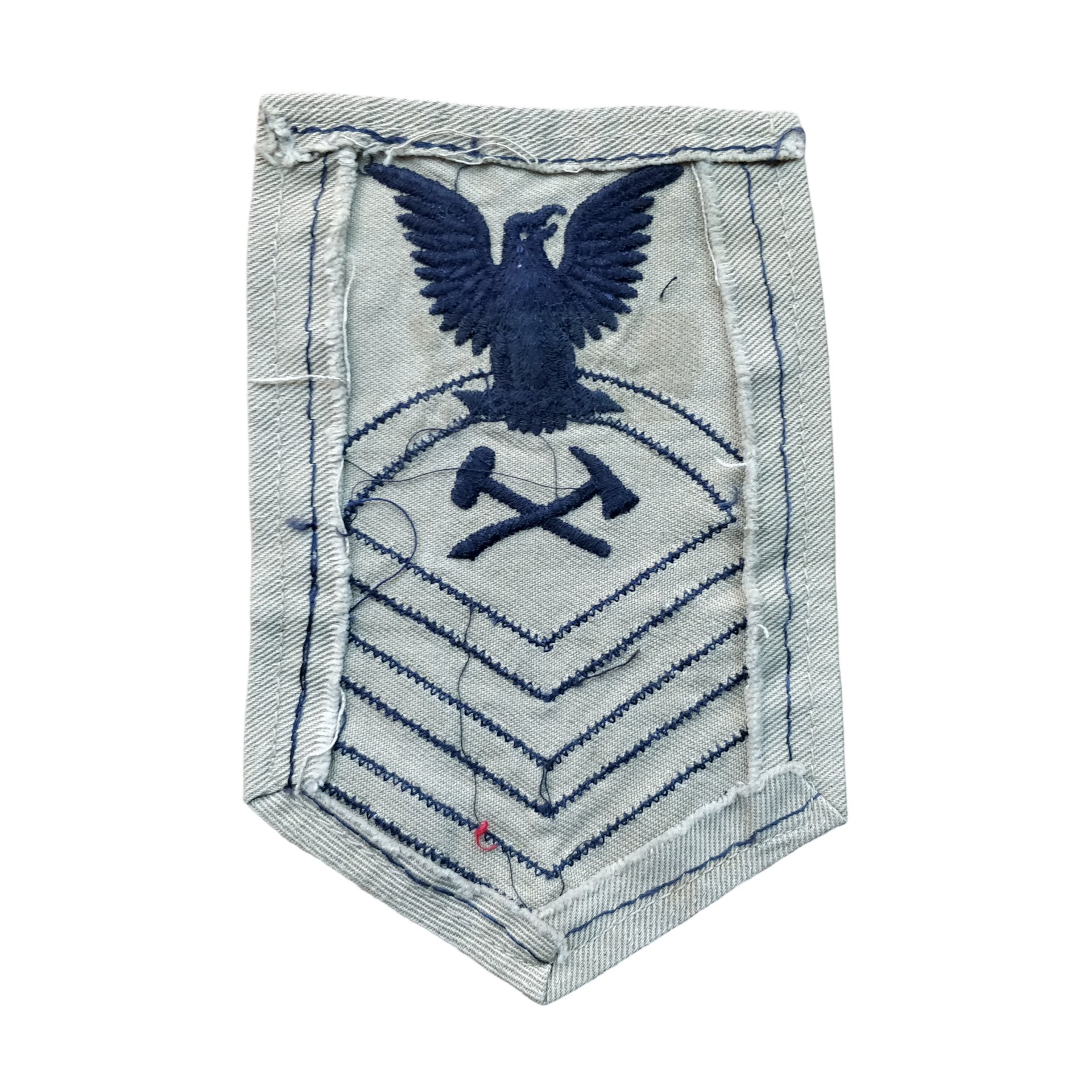 WWII US Navy Chief Petty Officer Smith Rank Patch — image 2