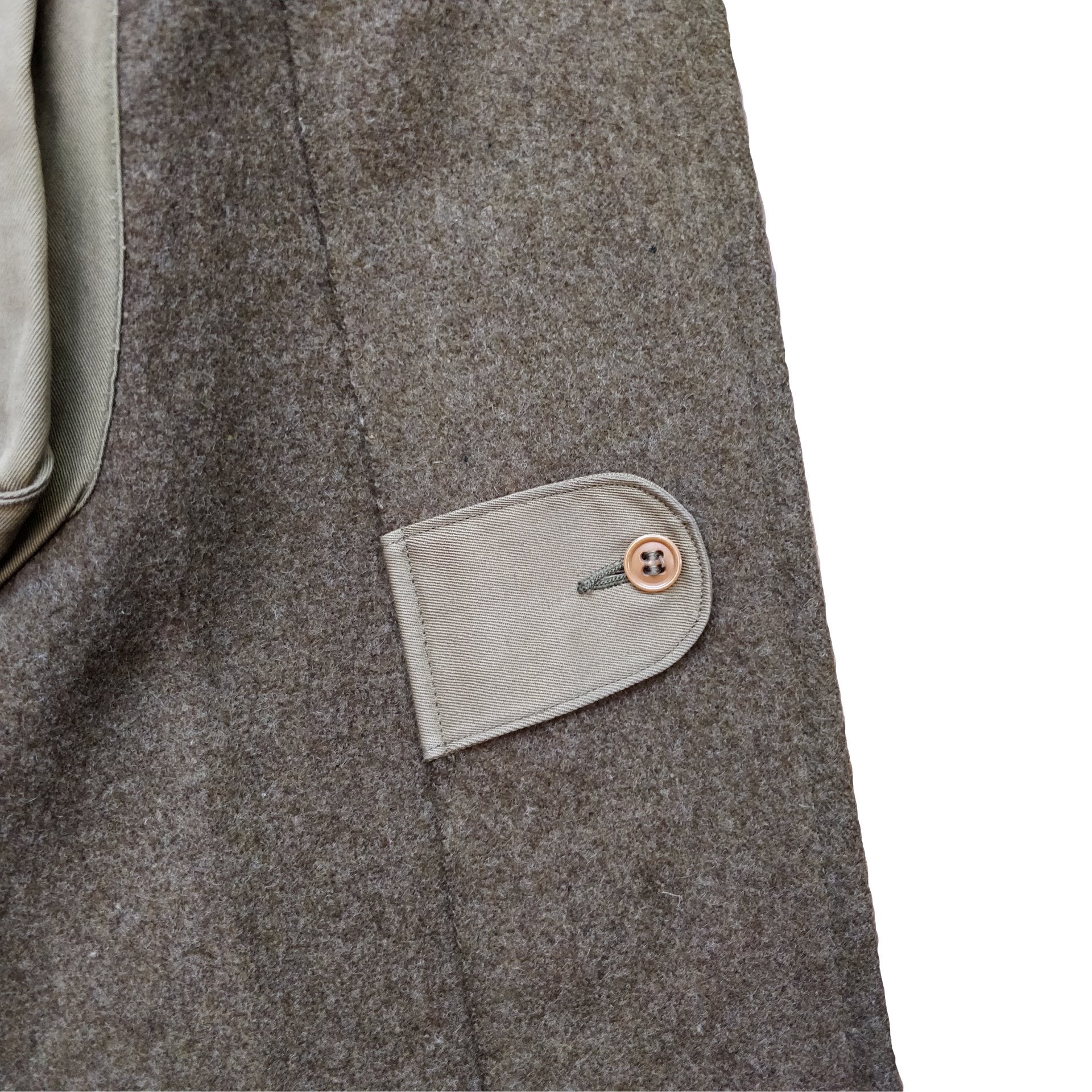 WWII US Wool Overcoat 28th Infantry Division — image 10