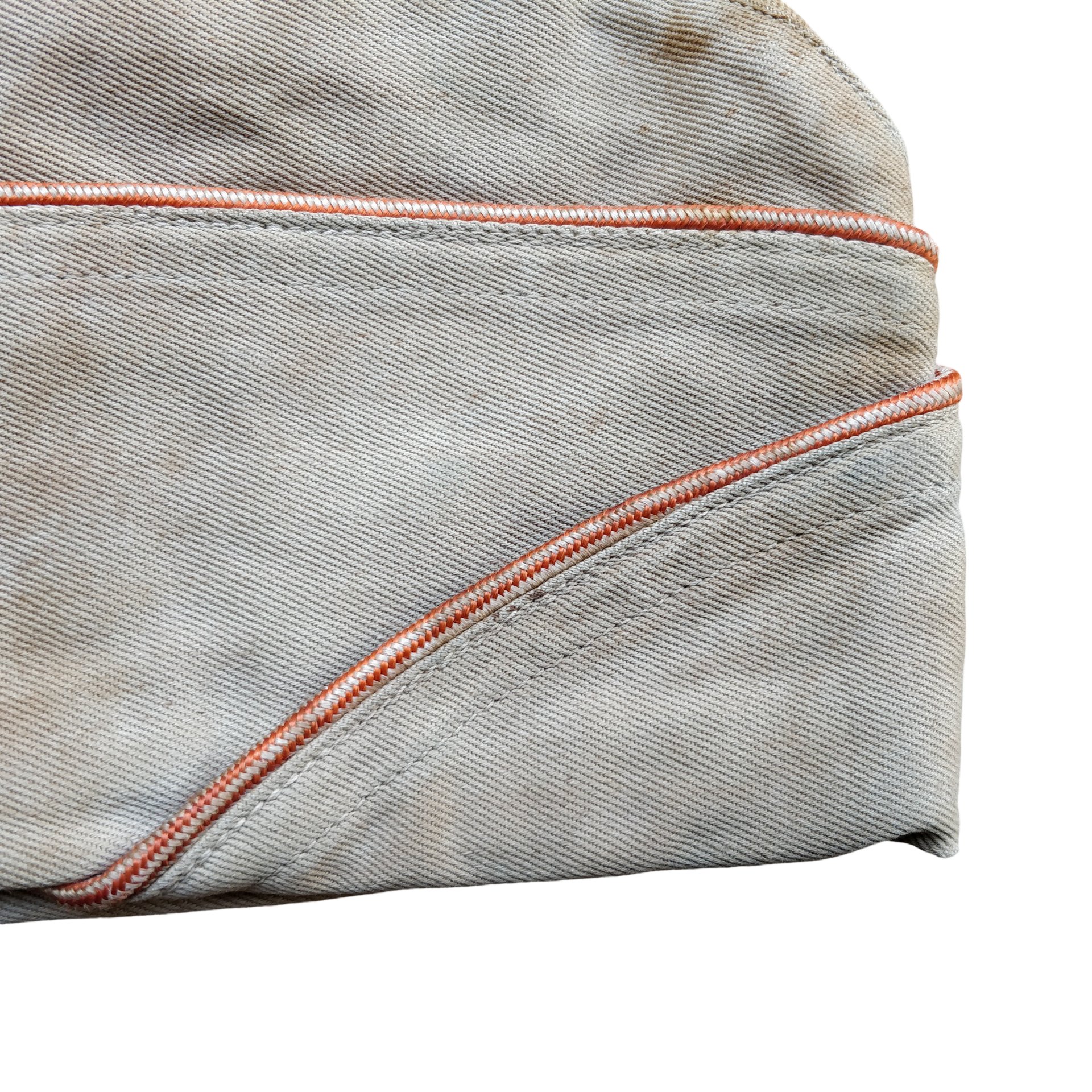 WWII US Garrison Cap Signal Corps Named + Info! — image 2