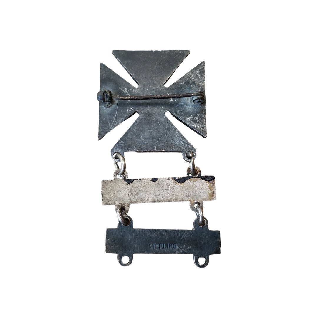 WWII US Marksman Badge Marksman, Submachine Gun — image 2