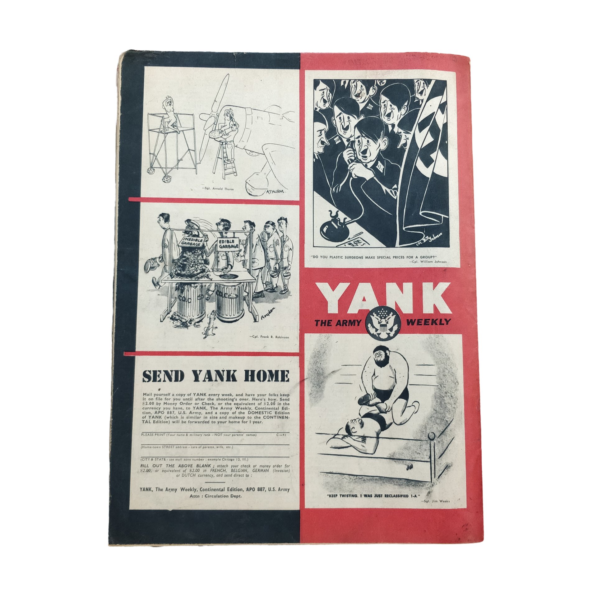 WWII US Yank Magazine Shop Talk — image 4