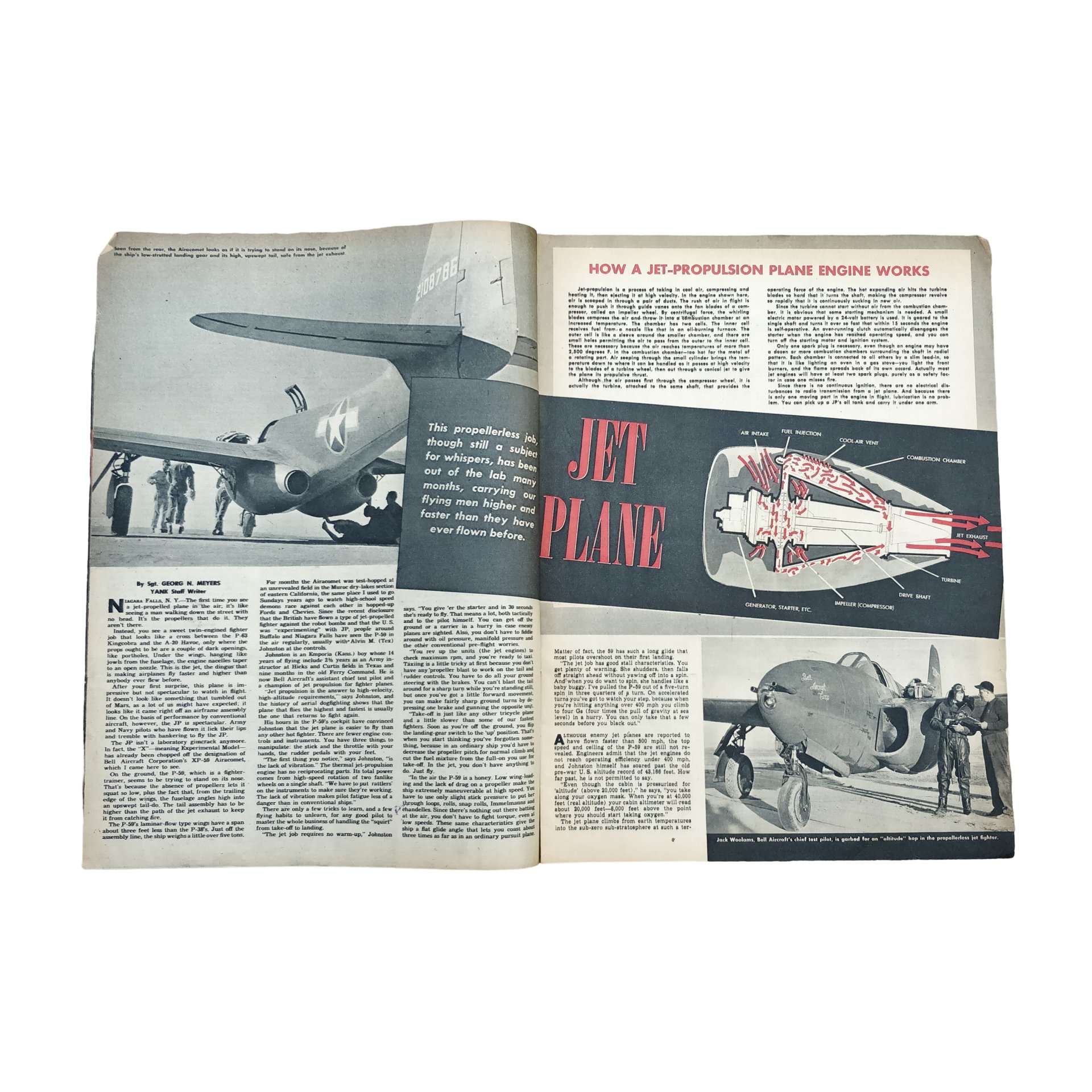 WWII US Yank Magazine Behind Enemy Lines — image 3