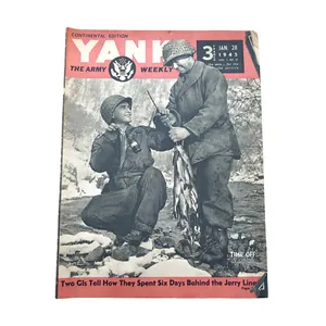 WWII US Yank Magazine Behind Enemy Lines