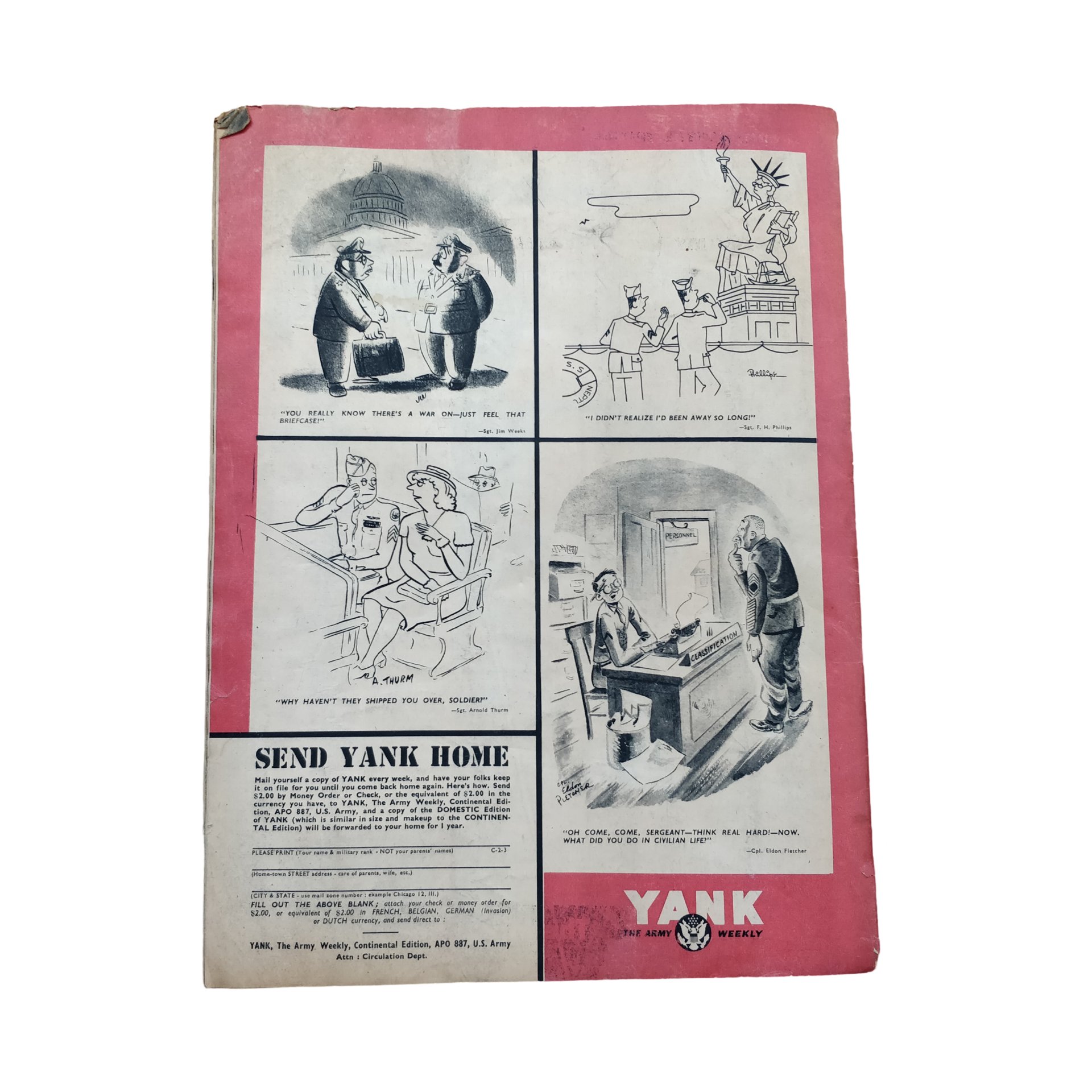 WWII US Yank Magazine Pacific War — image 4