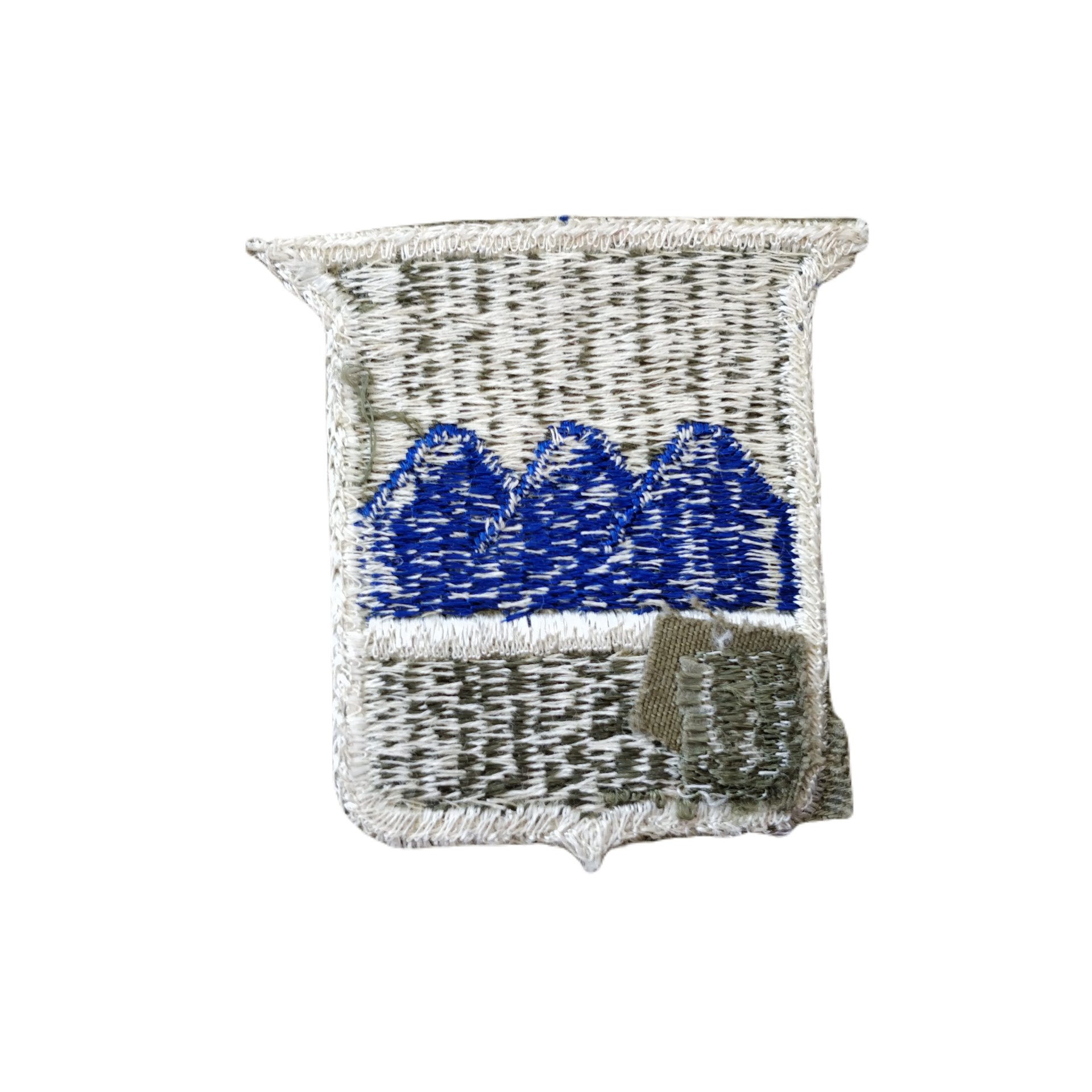 WWII US 80th Infantry Division Error Patch — image 2