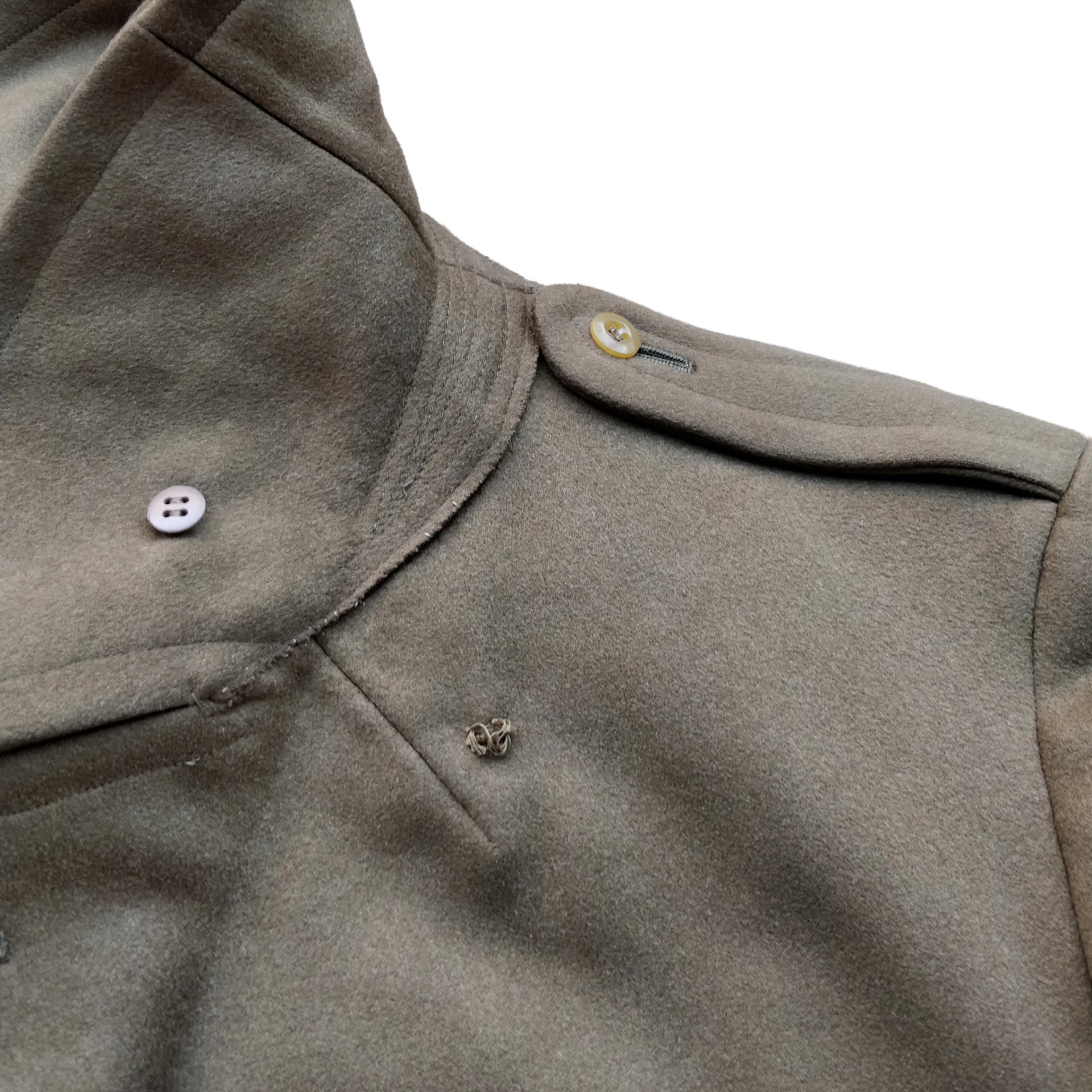 WWII US Officers Overcoat Named — image 3
