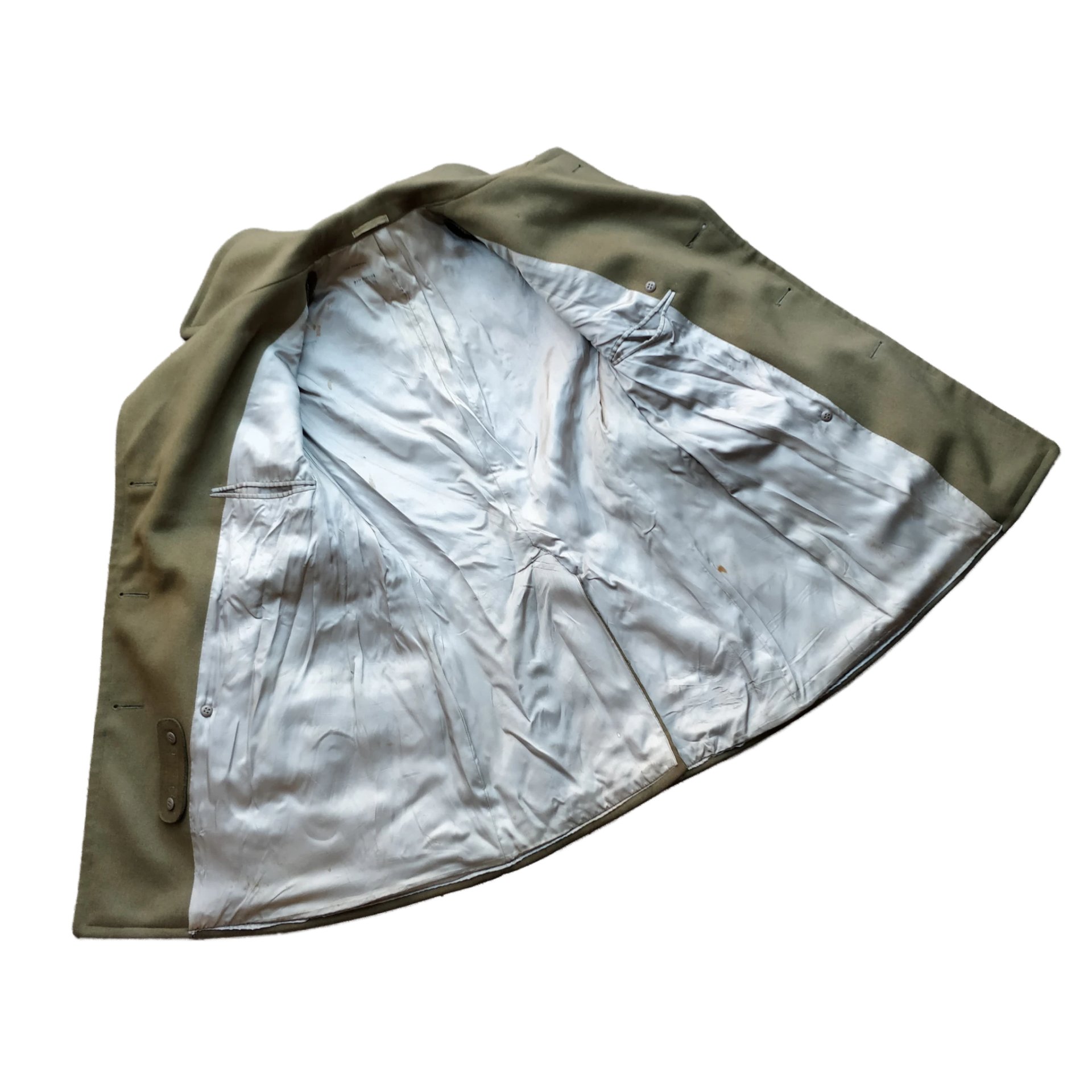WWII US Officers Overcoat Named — image 5