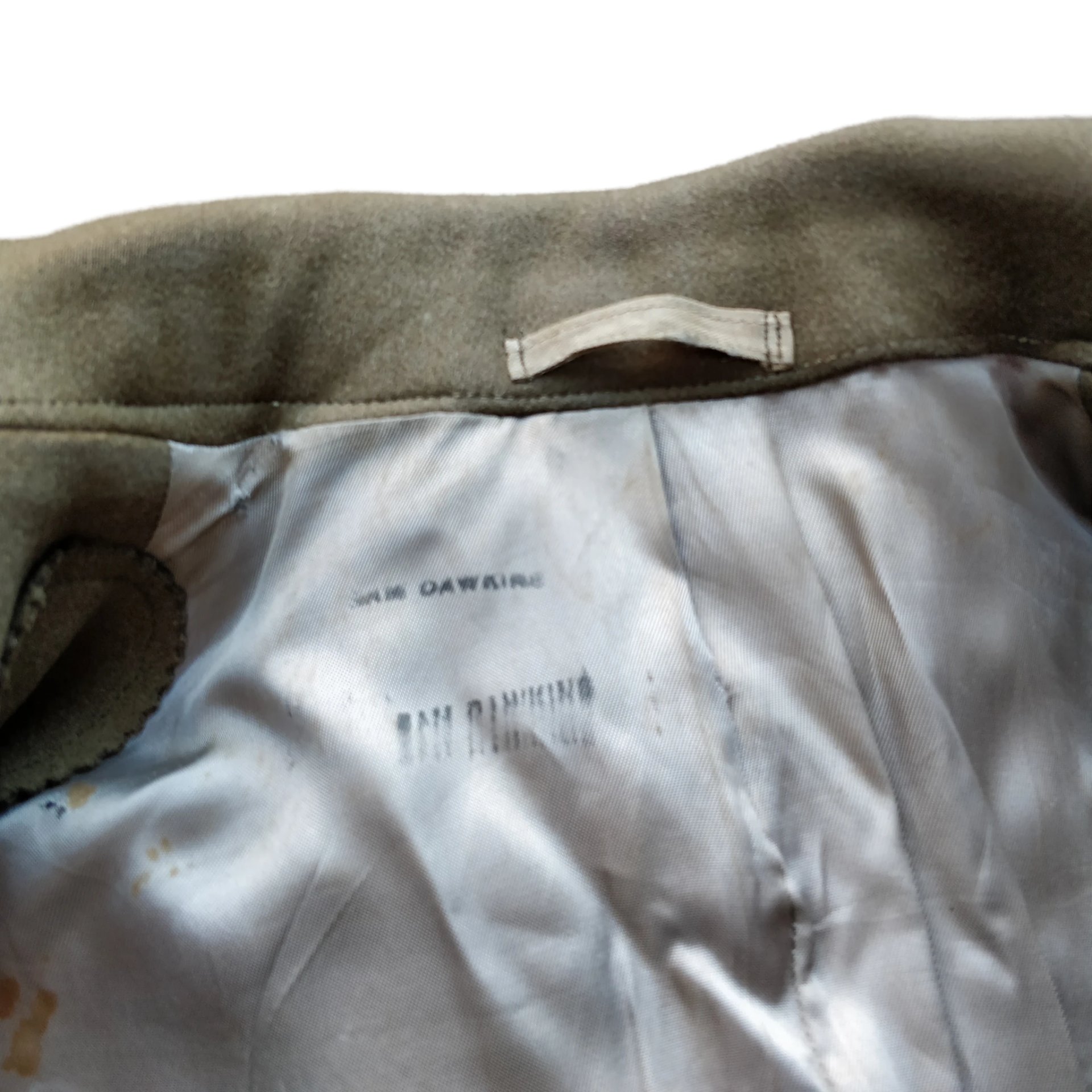 WWII US Officers Overcoat Named — image 7