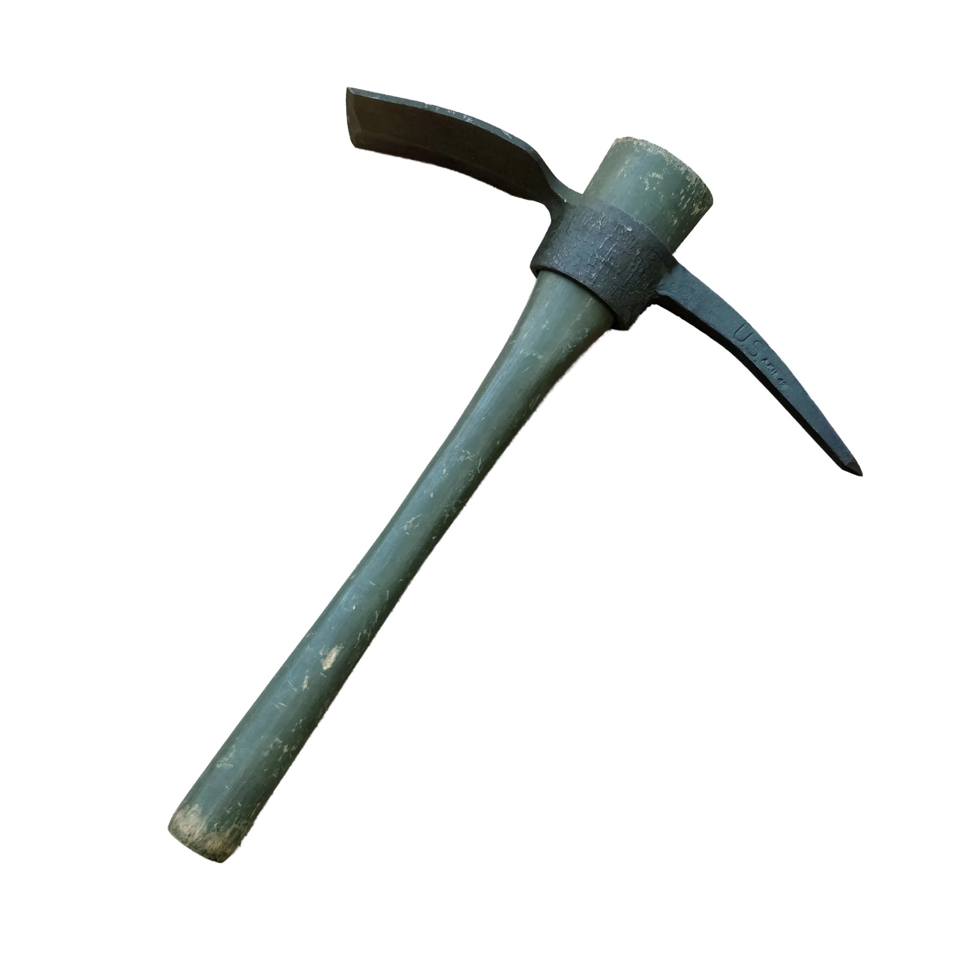 WWII US M-1910 Pickaxe With Carrier 1942 — image 8