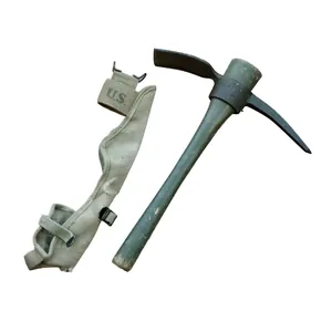 WWII US M-1910 Pickaxe With Carrier 1942