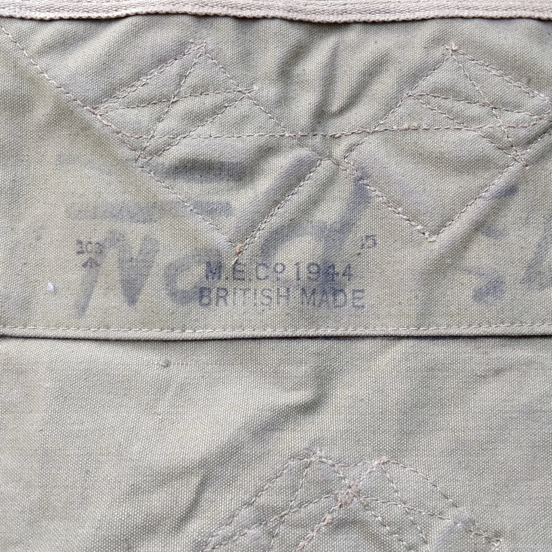 WWII US British Made Haversack — image 3