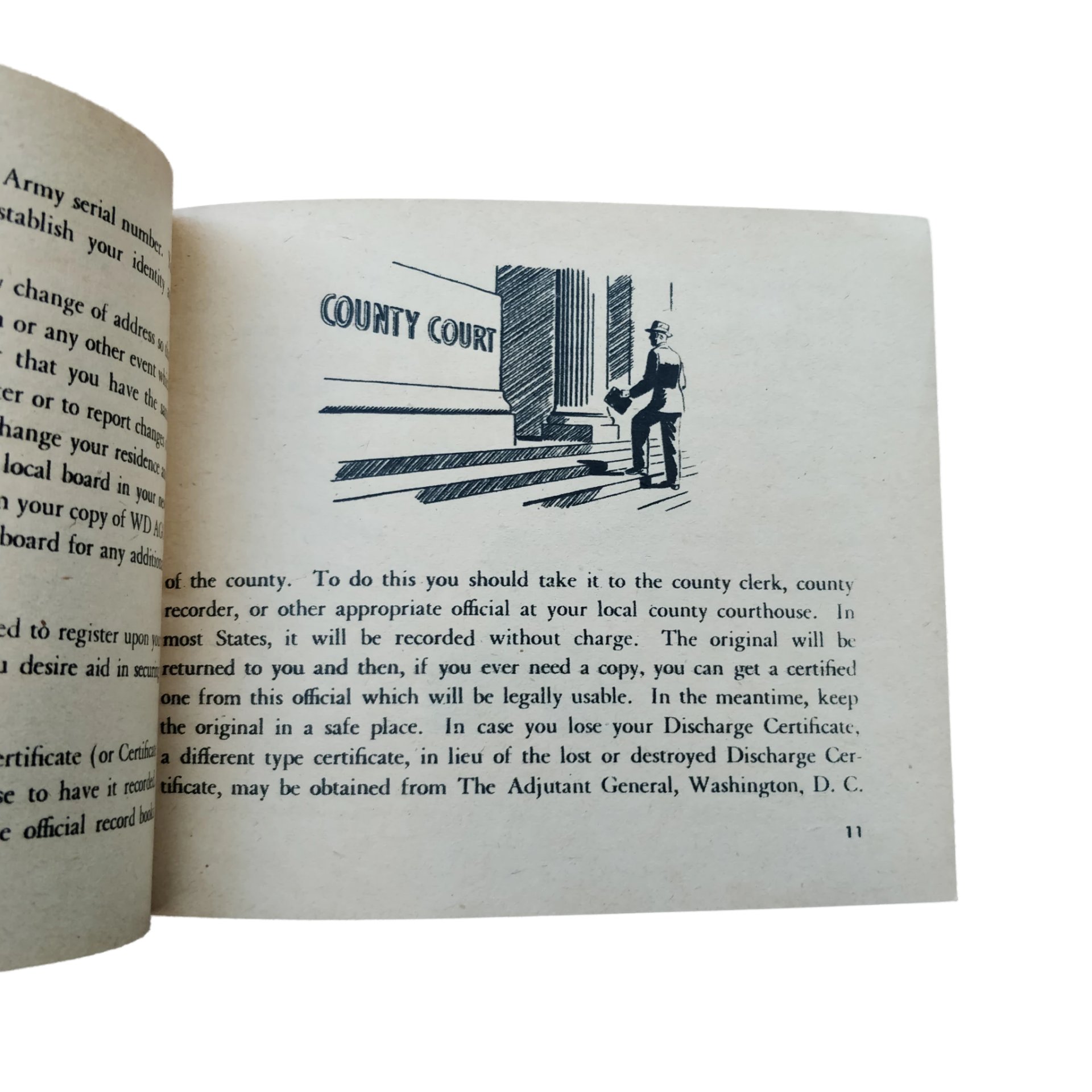 WWII US Booklet Going Back To Civilian Life — image 4