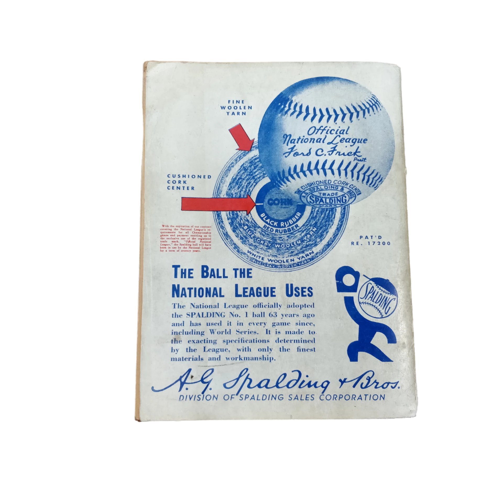WWII US Baseball Rule Book — image 7