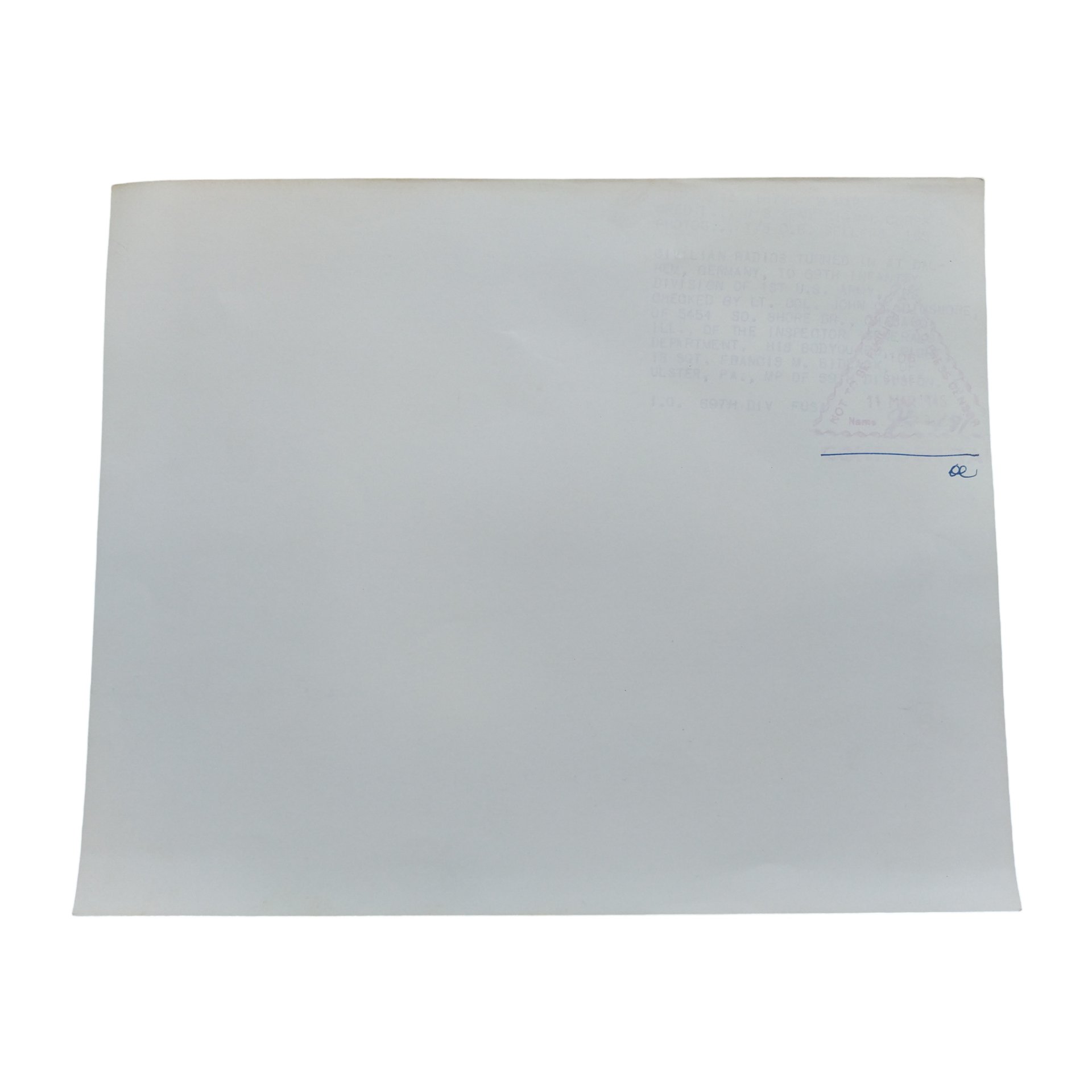 WWII US Press Photograph Military Police — image 2