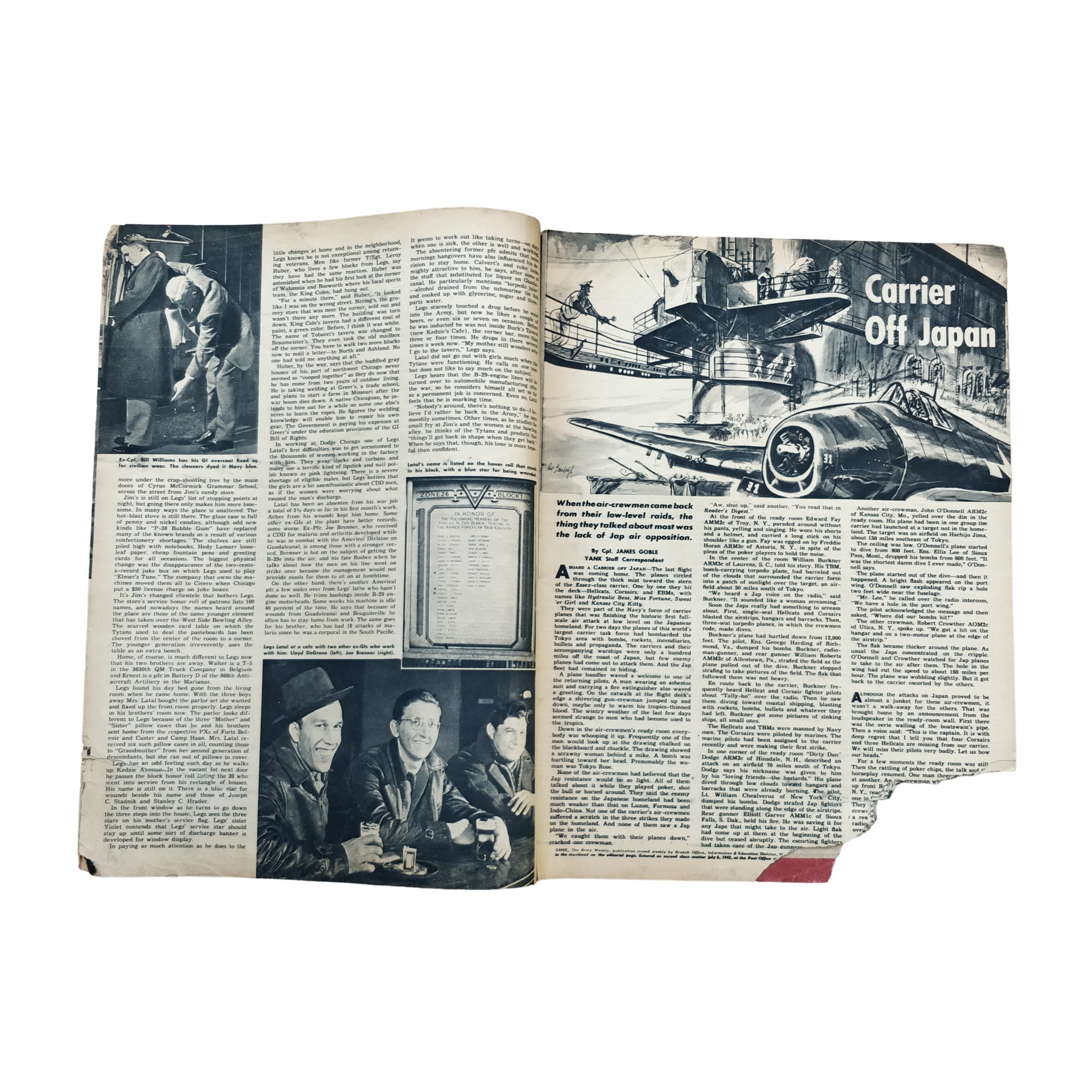 WWII US Yank Magazine Ex-GI's — image 2