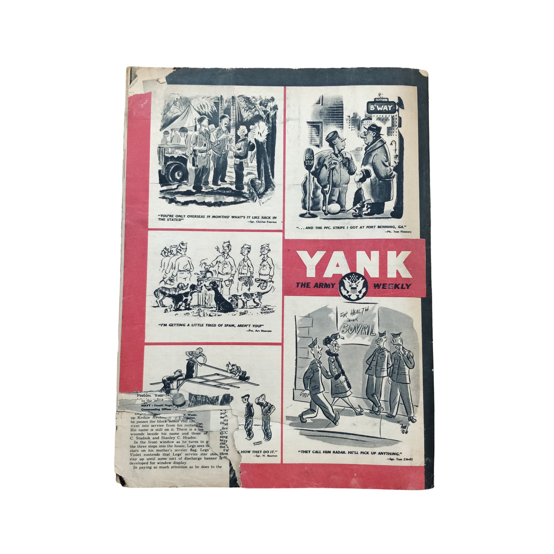 WWII US Yank Magazine Ex-GI's — image 6