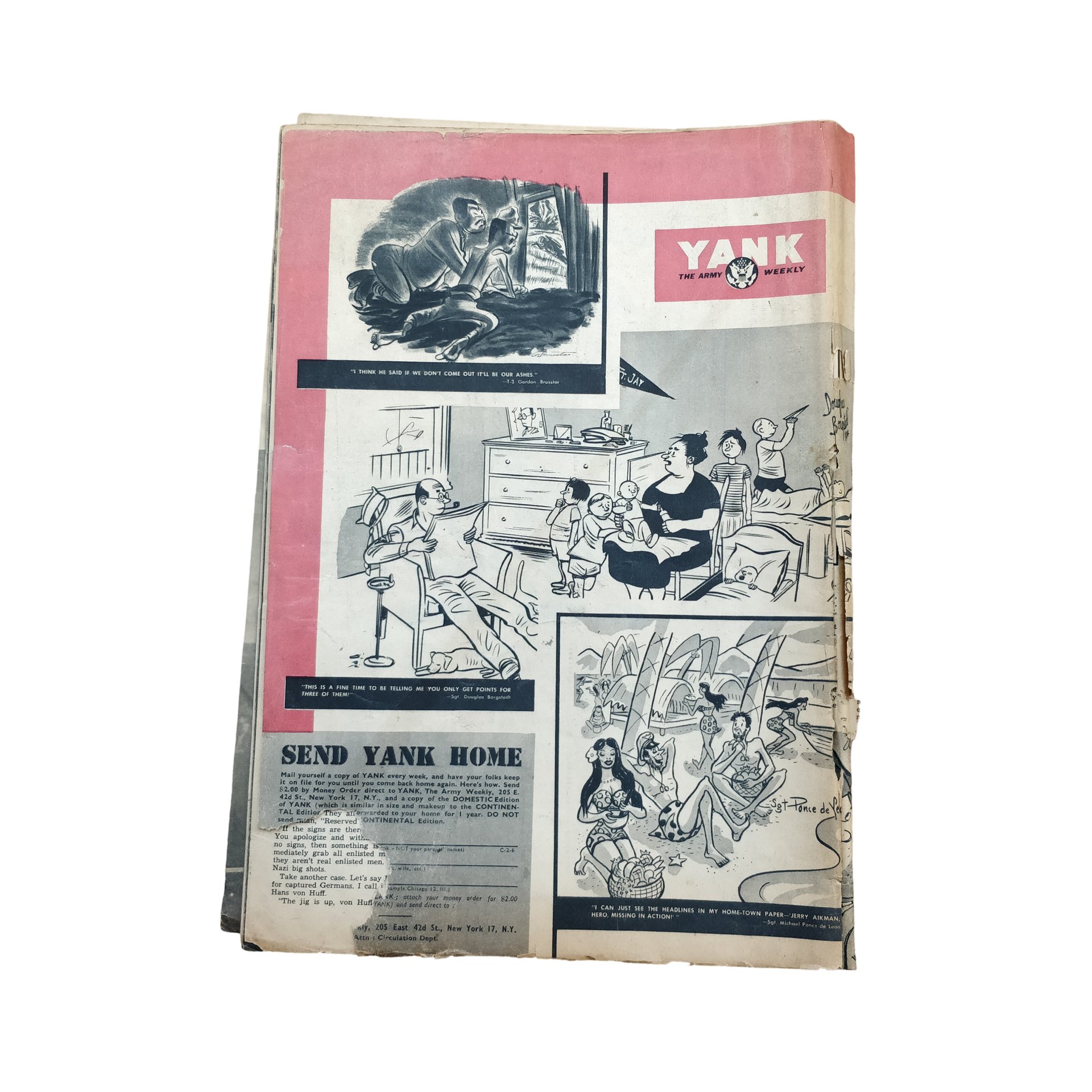 WWII US Yank Magazine ETO — image 5